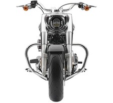 Cobra Steel Motorcycle Freeway Bars - Chrome or Black - USA Made 601-2108