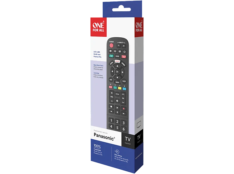 Mando a distancia - One For All URC 4914, Para televisores Panasonic, - Imagen 4 de 4