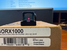 Sig Sauer Romeo X-Pro 1x24mm Red 2 MOA Dot Sight - Black (SORX1000)