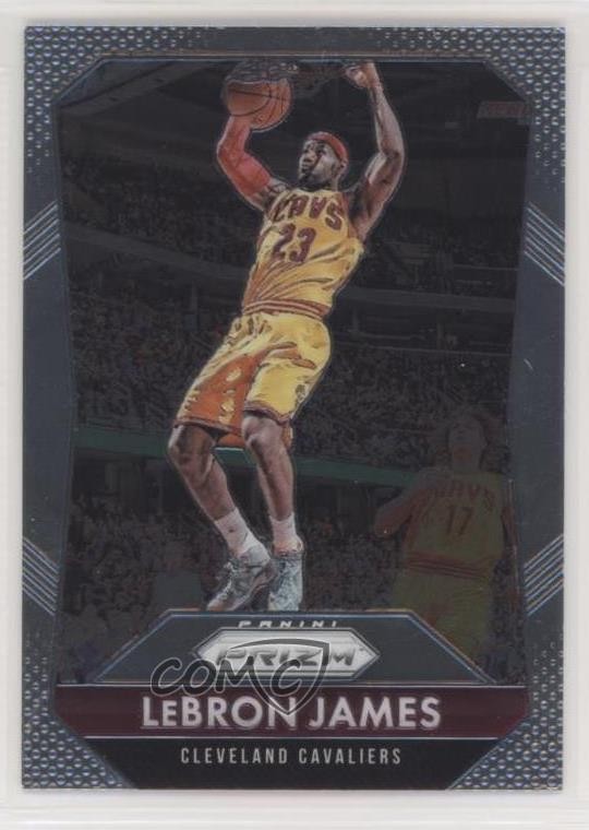 2015-16 Panini Prizm LeBron James #125 0b06