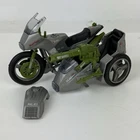 Hasbro GI Joe 1984 Silver Mirage Motorcycle 99% Complete