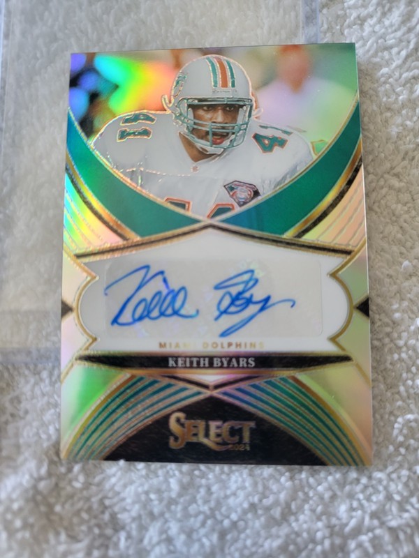 2024 KEITH BYERS Panini Select Autograph Card # SSP-KBS