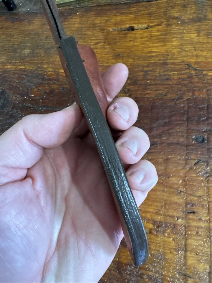 Vintage Beretta R. W Loveless design, Quince wood handle Fixed Blade Knife. - Image 3 of 4