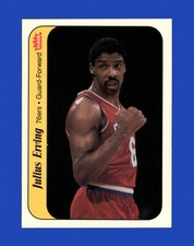 1986-87 Fleer Sticker Set-Break #  5 Julius Erving NM-MT OR BETTER *GMCARDS*