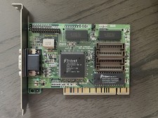 TRIDENT TGUI 9440 1MB PCI DOS/RETRO GAMING - Video Card