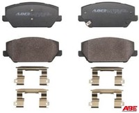 ABE C10537ABE Bremsbelagsatz FüR Scheibenbremse Bremsbelagsatz