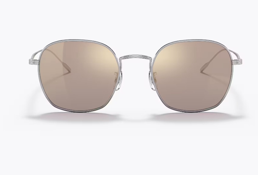 Oliver Peoples Sunglasses ADES Silver Taupe Photo OV1307ST 50365D