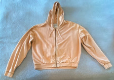 Urban Outfitters BDG Womens Peach Long Sleeve Full Zip Oversized Hoodie Size M