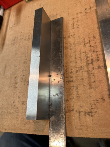 Toolmaker Precision Ground Machining Parallels 7”x1-3/8”x5/8” - Picture 3 of 4