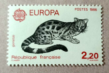 3I-Timbre France YT  2416 neuf ** année 1986 "Genette"