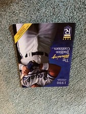 1990 Omaha Royals v Iowa Cubs Baseball Program Kevin Appier Kevin Blankenship
