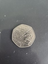2014 The Glasgow 2014 Commonwealth Games 50P Fifty Pence Coin Circulated 