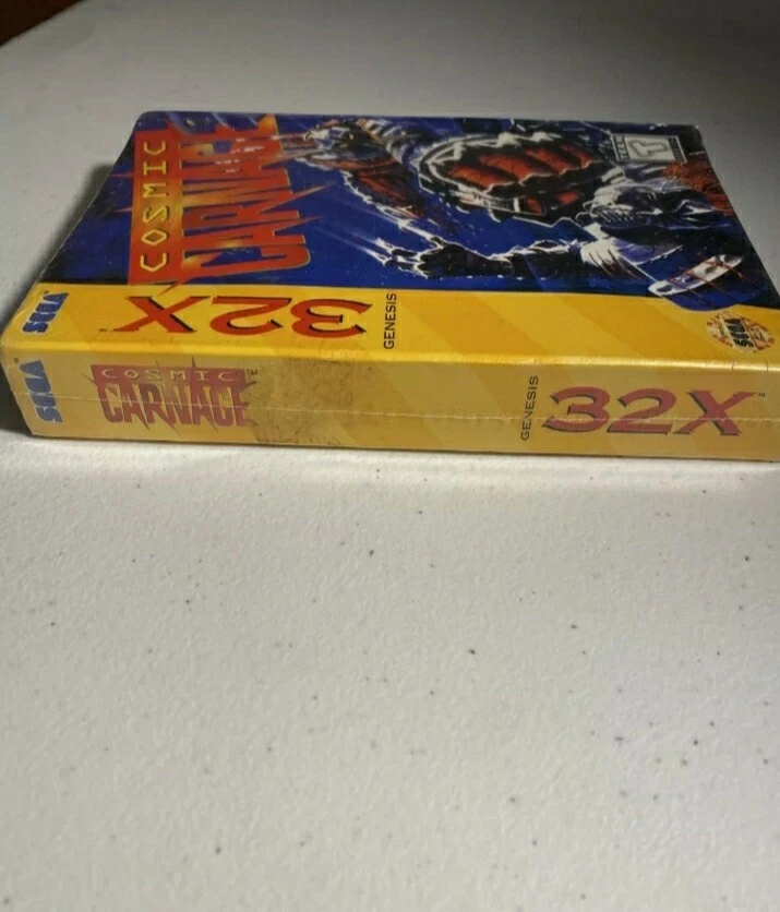 Wata Grade Cosmic Carnage Sega Genesis 32x Brand New Factory A+ Seal? Rare VGS $ - Image 3 of 4