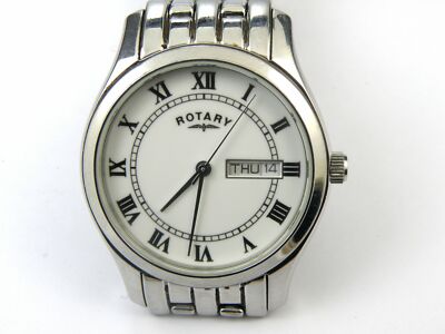 Herren Rotary GB02366/01 Quarz Dress Date Uhr - 50m