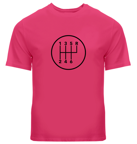 Manual Transmission Pattern 6 Speed Stick Shift Gears Cars T-Shirt Gear Shifter - Picture 12 of 34