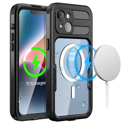 Case For Apple iPhone 14 MagSafe Waterproof Shockproof Heavy Duty Fullbody Cover