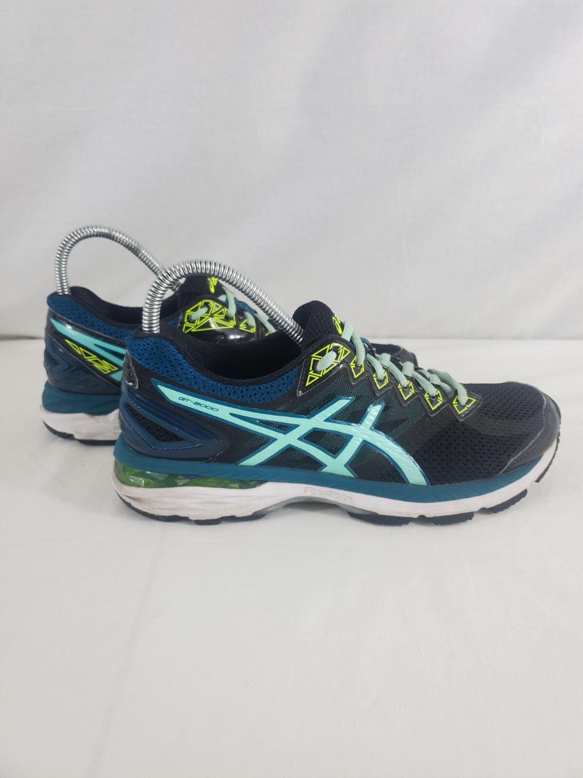 ASICS GT-2000 Women's Size 11 Black Teal Athletic Running Shoes T656N