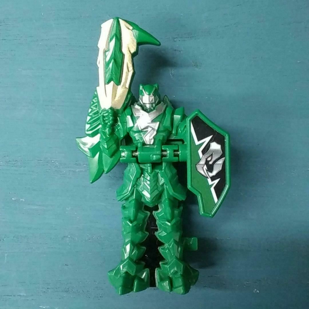 Power Rangers Dino Fury Ryusoulger DX Green Ryusoul Tiger Key