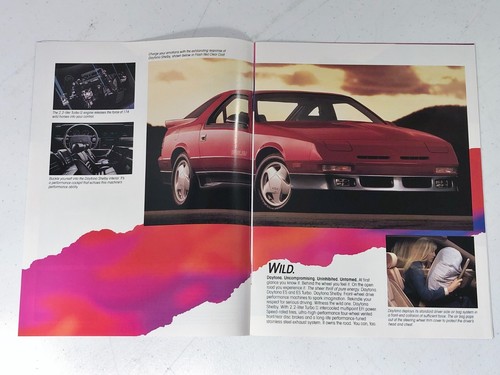 1989 DODGE CARS FULL-LINE VERKAUFSPROSPEKT KATALOG IN TOP ZUSTAND - Bild 4 von 8