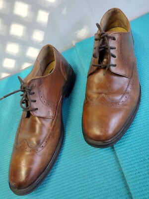 Nunn Bush Men\'s 10.5‎ Brown Leather Oxford Dress Shoes Classic Lace-Up Comfort Nunn Bush Dress Shoes Oxford Brown Mens Size 10.5 Leather  main image 4