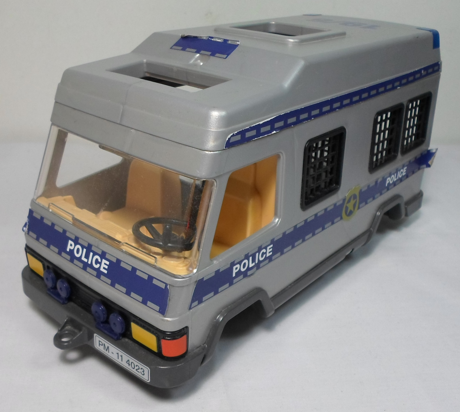 playmobil police van with lights & sound