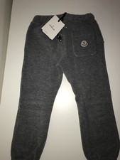 Moncler Classic Track Plush Pants Boys Girls Children Size 4 years