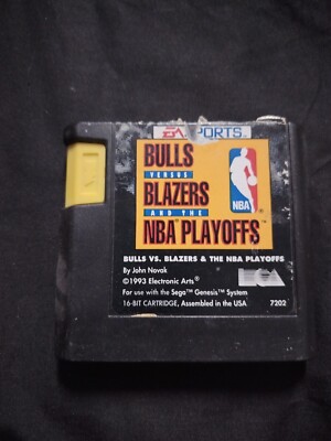 Bulls vs. Blazers and the NBA Playoffs (Sega Genesis, 1993)