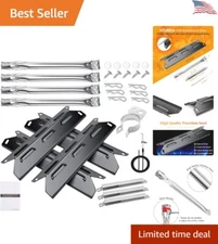 Universal High-Quality Grill Parts for Kenmore - Burner, Heat Plate, & Crossover