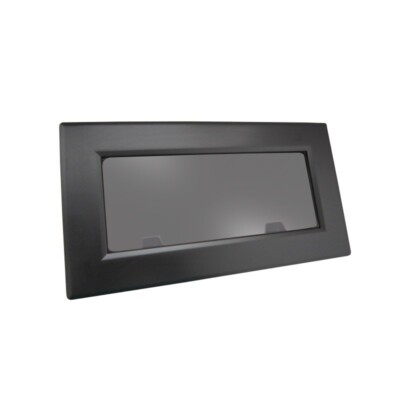 Lewmar Flush Mitre 1 schwarz 190x366mm Portlight Boot Yacht Aluminium Luke
