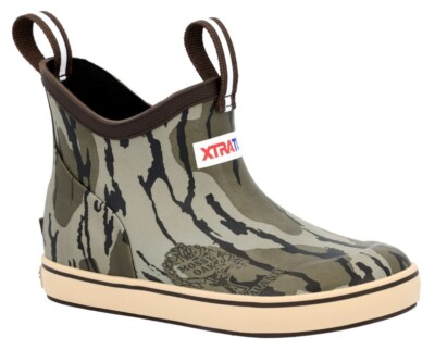 Xtratuf Kid's Ankle Deck Boot Mossy Oak Bottomlands