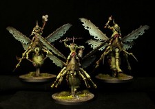 Plague Drones of Nurgle painted Warhammer 40k AoS Maggotkin of Nurgle Daemons