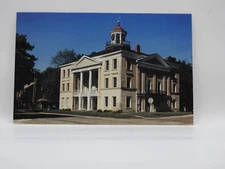 Postcard 1854 Steeple Building Bishop Hill Illinois Pub Photo/Grapic Commun G986