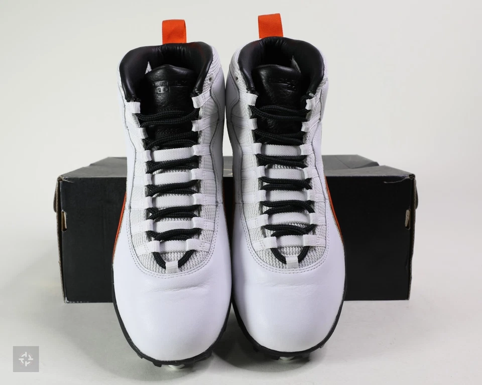 耐克 Jordan 10 Mid Superbad Solefly 球员独家 PE 足球鞋 9.5 码 — 第 4/4 张图片