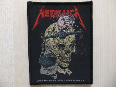 Metallica Harvester Of Sorrow Aufnäher Patch Black Sabbath AC/DC Slayer Vektor