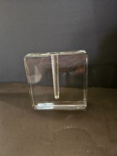 VTG MCM ICE BLOCK SCANDINAVIAN STYLE BUD VASE