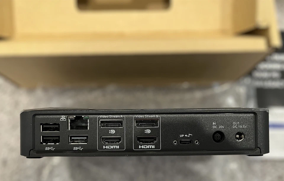 Targus USB-C Dual 4K Docking Station DOCK192USZ-90S 100W PD - Image 4 of 4