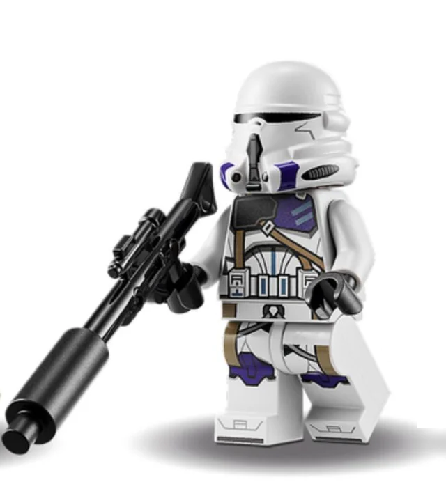 LEGO Star Wars 187th Clone Legion Commander minifigure Clone Wars