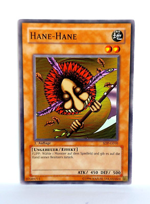 Yu-Gi-Oh! - Karte Hane-Hane - SDP-G010 - 1.Auflage - Common  - NM-Back EX -DE