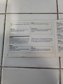 ULTIMA EXODUS : (NES , 1988) = **INSTRUCTION MANUAL ONLY **