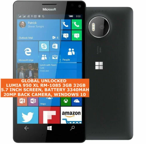 Cellulari e smartphone Microsoft Microsoft Lumia 950 XL