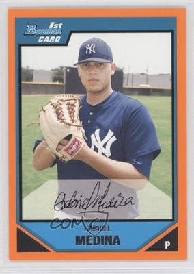 2007 Bowman Prospects Orange 9/250 Gabriel Medina #BP87 z6b