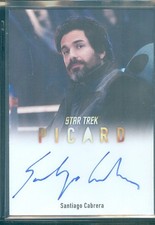 Picard Season 2 & 3  ( A 44 ) Santiago Cabrera as Cristobal Rios  Autograph Card
