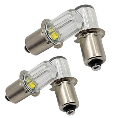 P13.5S PR2 PR3 Led Bulb for 2.8 3V 2-Cell D Flashlight LED Flashlight Upgrade...