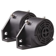 2Pcs Car Reversing Horn Truck Backup Alarm 105DB Circular reversing horn 2Pcs