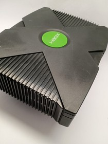 Microsoft Xbox Black. Console Only For Parts Or Repair. No Cords. Does Power On.
