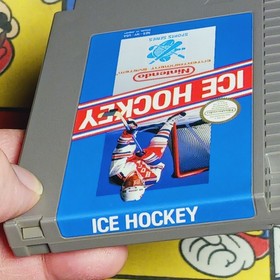 Ice Hockey (Nintendo NES) Authentic/Cleaned/Tested Game