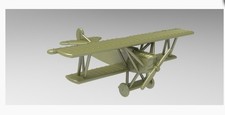 Wargame3D Fokker DVII Biplane Squadron 1/144th Scale 3D Printed