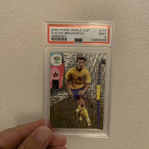 2006 Panini FIFA World Cup Germany - Zlatan Ibrahimovic #177 PSA 9