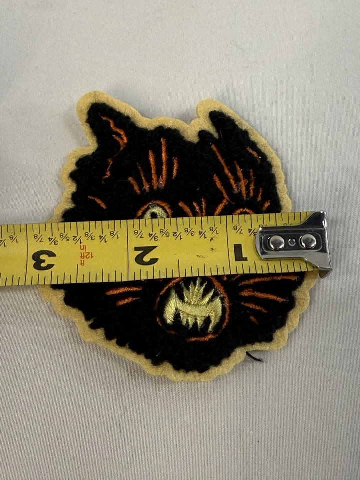Creepy Co. Embroidered Patch BEISTLE HALLOWEEN RARE Black Cat - Image 4 of 4