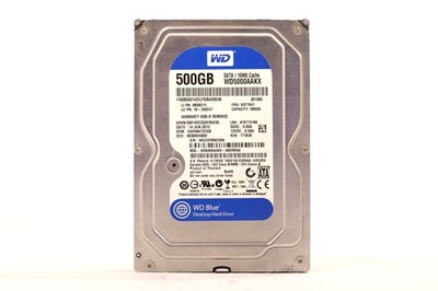WD WD5000AAKX-08ERMA0 500GB 3.5'' 6Gb/s 16MB 7.2K RPM SATA HDD FRU P/N: 03T7041
